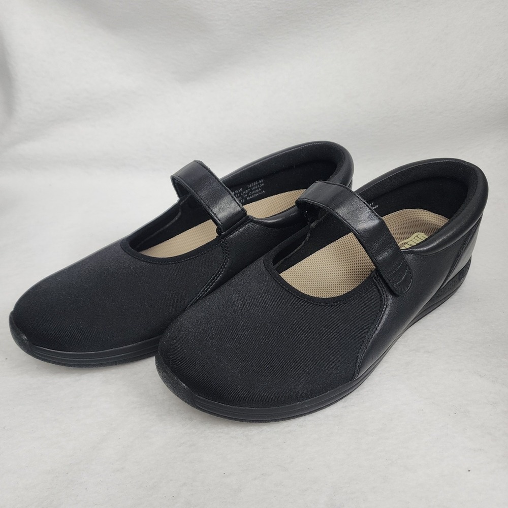 Drew Magnolia Womens 14326-99 US 13 Extra Wide Comfort Shoes Black Mary Jane
